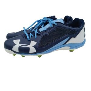 Under Armour Deception Low DT Baseball Men's Cleats Shoe Size 15 Blue